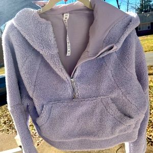 Lululemon Sherpa half zip